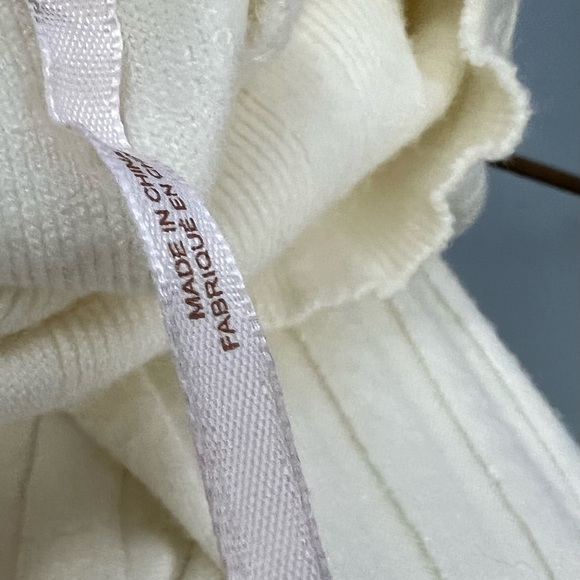 Free People ‘Luna’ Ribbed Dress in Ivory - Picture 9 of 10